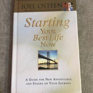 Starting Your Best Life Now Hard Cover Book - #1 New York Times Bestseller